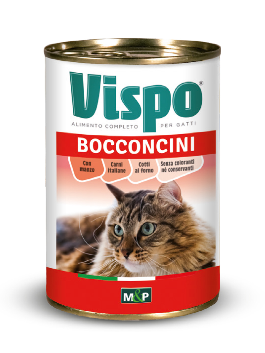 Vispo Bocconcini con Manzo gr.415 Gatti Mignini & Petrini