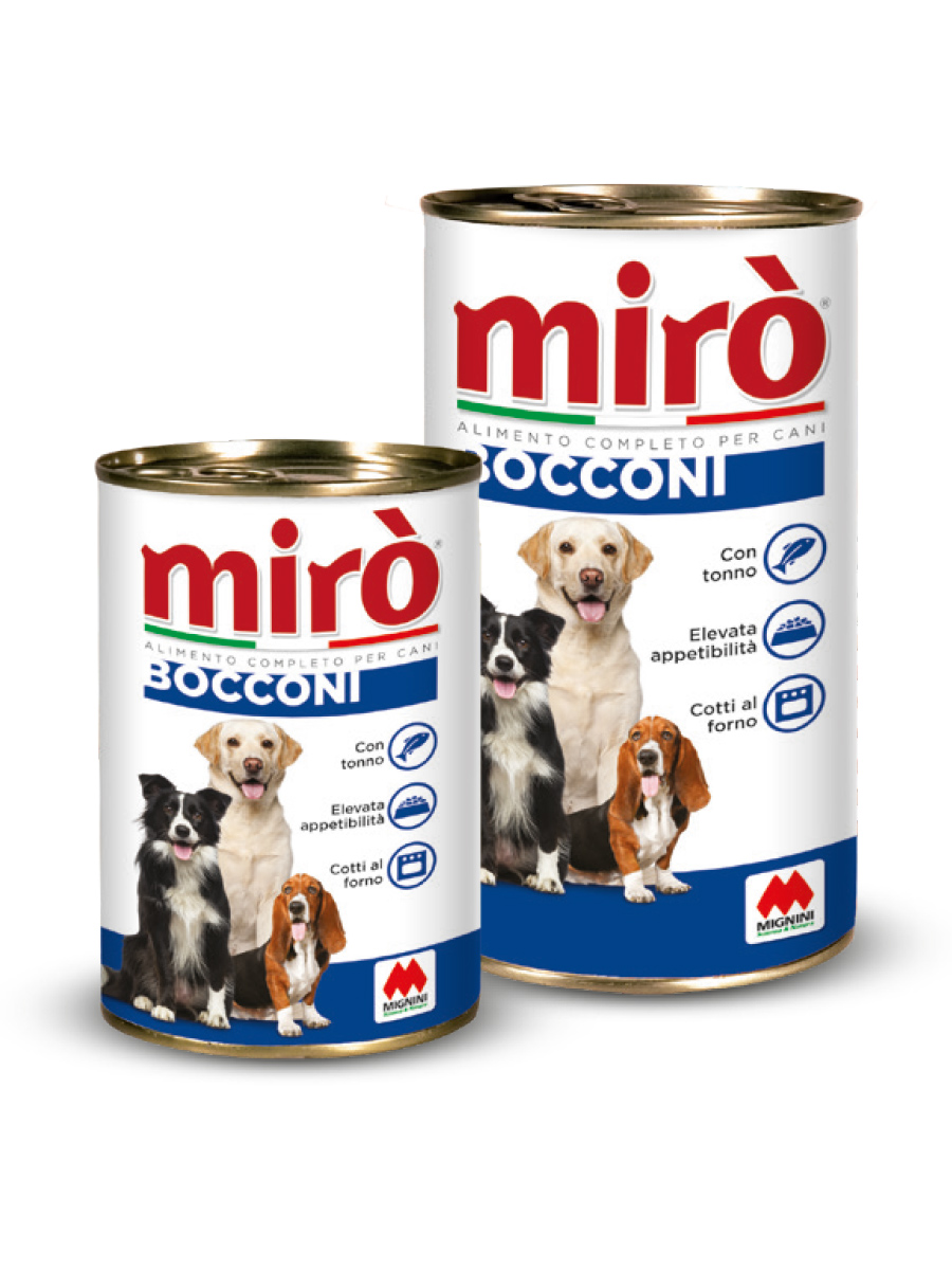 Mirò – Bocconcini con Tonno gr 415