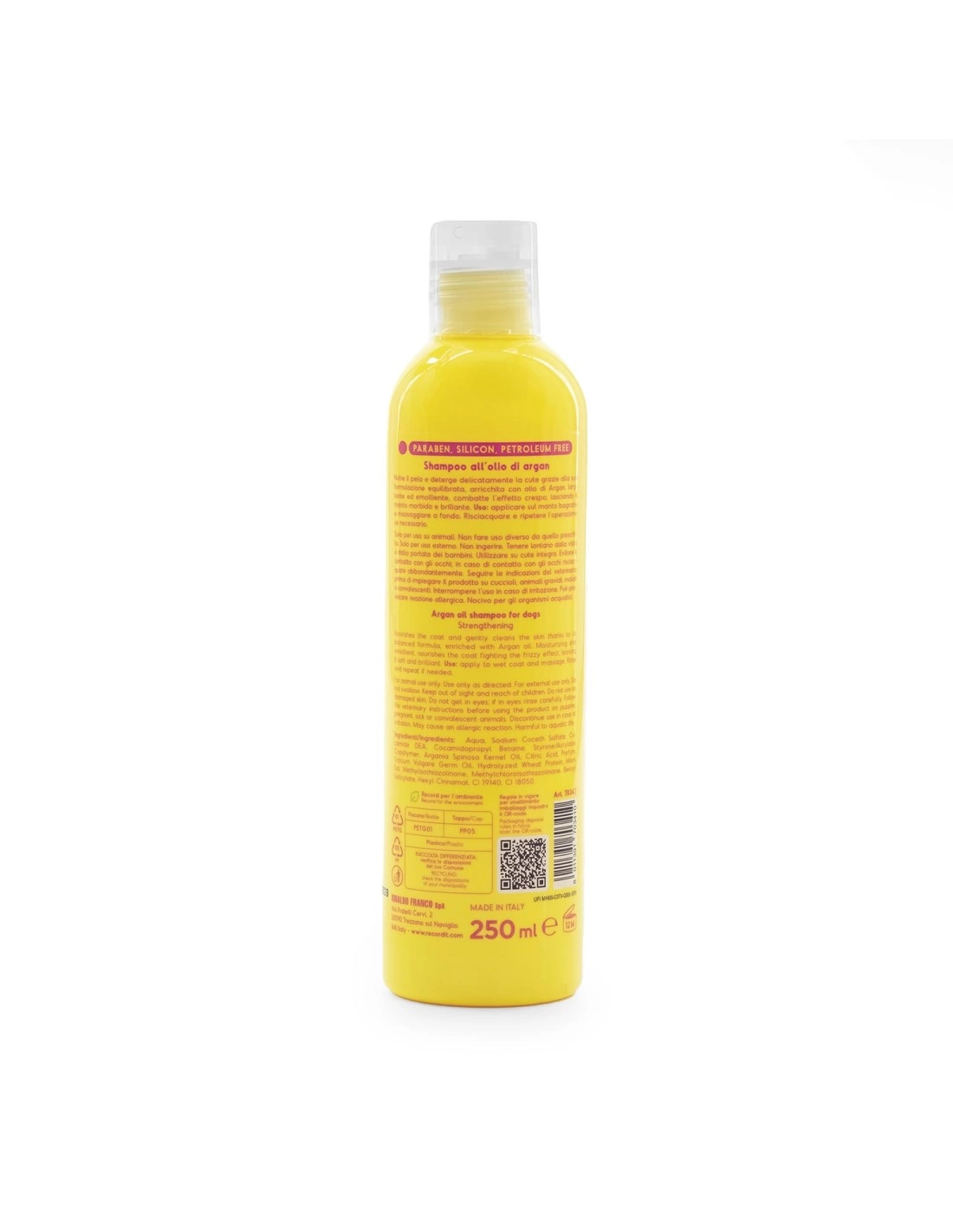 Record- Shampoo cani e gatti Oli Preziosi Olio di Argan 250ml - immagine 2
