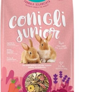 Best Friend Mangime Completo per Conigli Junior 900 gr con Ingredienti Naturali, Made in Italy