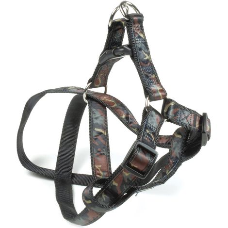 Pettorina in nylon camouflage per cani - Record